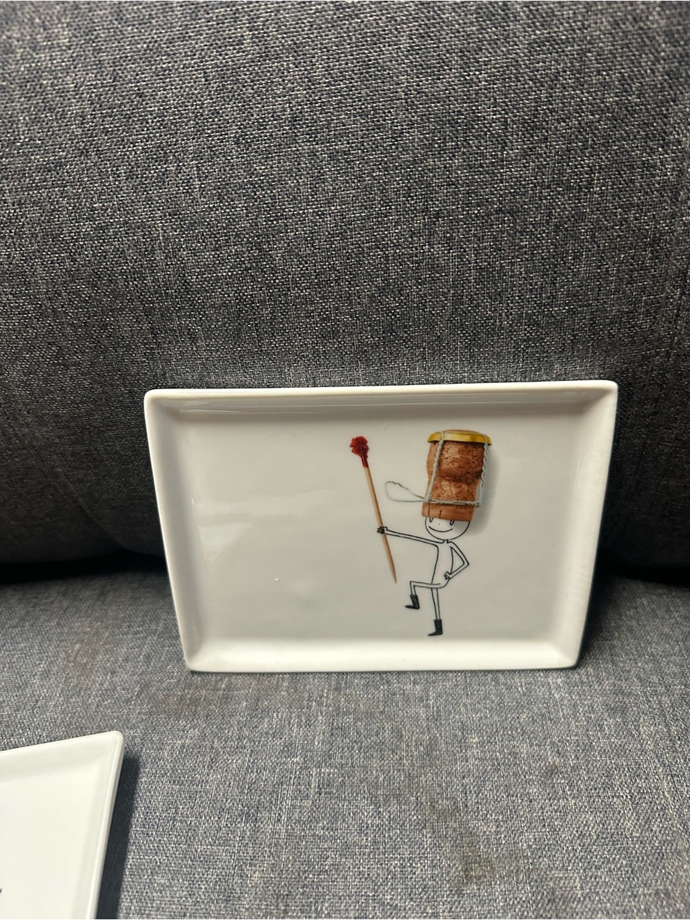 CB2 “Oliver” Modern Appetizer Plates - Picture 9 of 12